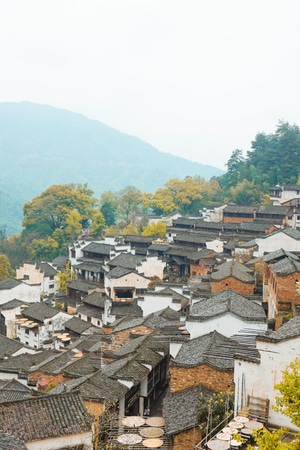 旅行-你好2020-生活-婺源-徽派 图片素材