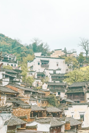你好2020-徽派-婺源-房屋-小镇 图片素材