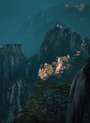 黄山-旅行-风景-风景-风光 图片素材