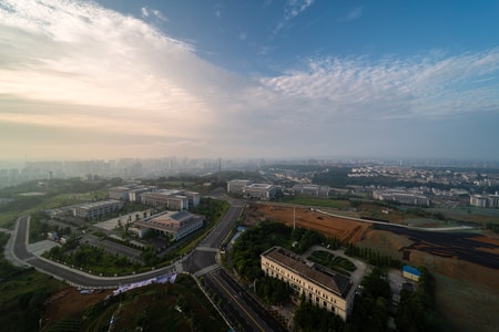 见证绵阳城市发展变迁-城市-城市风光-建筑-房屋 图片素材