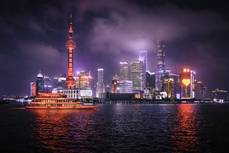 东方明珠-城市-夜景-城市-城市风光 图片素材