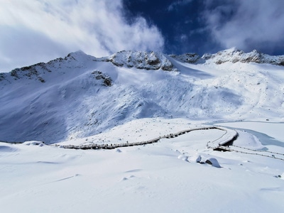 旅行-华为手机-手机摄影-四川-雪 图片素材