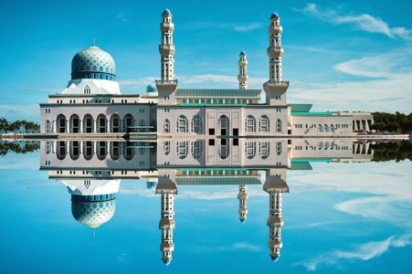 沙巴-清真寺-宗教-建筑-房屋 图片素材