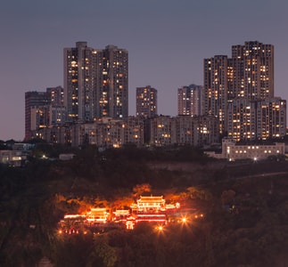 勒是雾都-风景-重庆-山城-夜景 图片素材
