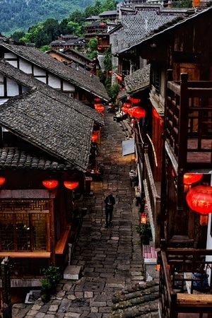 夜景-旅行-建筑-风景-构图 图片素材
