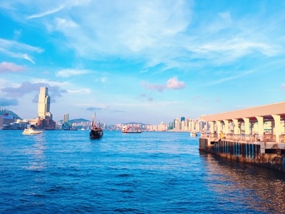 城市天际线-在路上-看我的城-城市-风景 图片素材