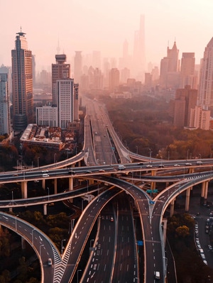 城市天际线-我要上封面-旅拍-光影-城市 图片素材