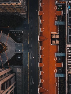 城市天际线-在路上-建筑-看我的城-城市 图片素材