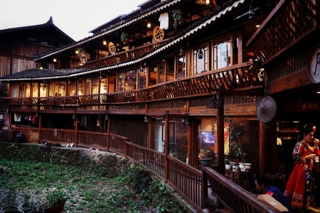 贵州-千户苗寨-建筑-房屋-千户苗寨 图片素材