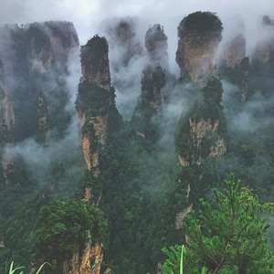 风景-天门山-山峦-旅拍-山峦 图片素材