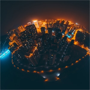 城-夜景-城市-城市风光-夜景 图片素材