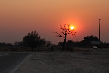 纳米比亚-原创-抓拍-哇塞风光-太阳 图片素材