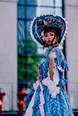 你好2020-人像-女性-女人-美女 图片素材