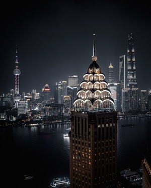 shanghai-打卡-我要上封面-晴天-上首页 图片素材