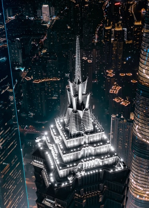 shanghai-打卡-结构-上首页-晴天 图片素材