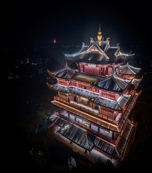 夜景-我要上封面-结构-建筑-几何 图片素材