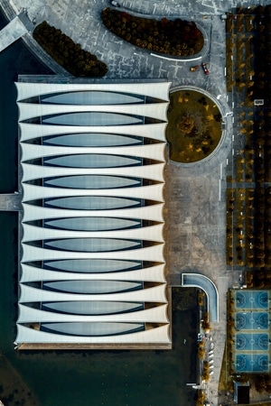 打卡-大疆-航拍-城市-建筑摄影 图片素材