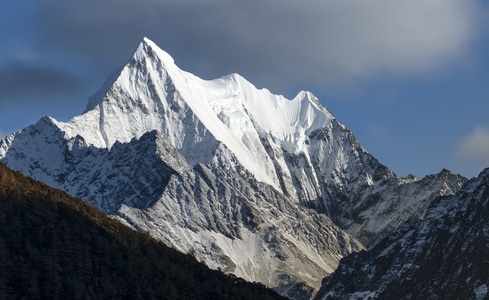 我的2019-蓝色星球-川西-稻城亚丁-雪山 图片素材