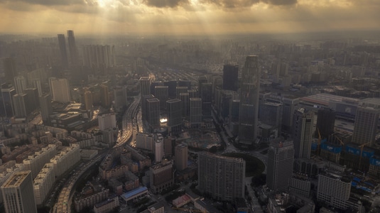 建筑-城市-沈阳-沈阳北站-新地中心 图片素材