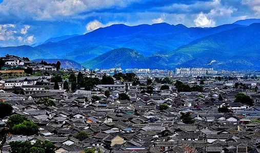 景观-古城-建筑-风景-风光 图片素材