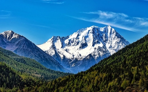 风光-生态-自然景观-山峰-雪山 图片素材