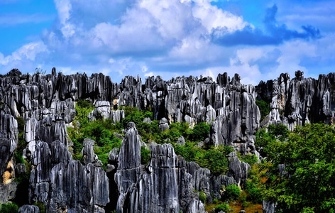 风光-石林-自然景观-风光-风景 图片素材
