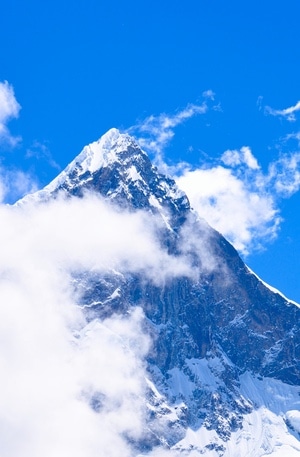 风光-行摄-山峰-天空-南迦巴瓦峰 图片素材