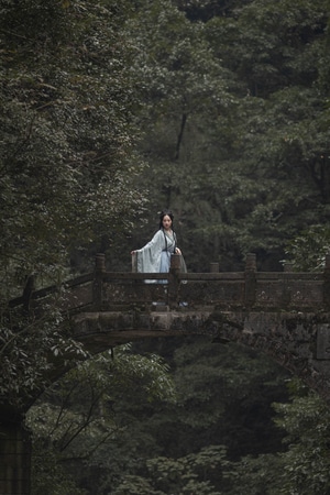人像-小面姐姐-古风-汉服-女人 图片素材