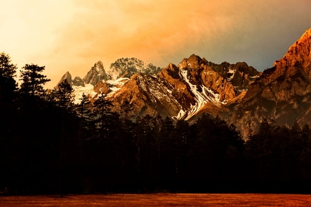 高山-高原-风景-风光-自然 图片素材
