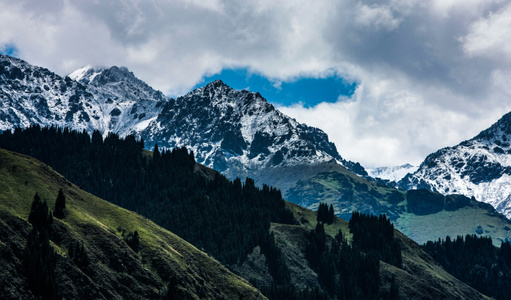 雪世界-高山-风景-风光-自然 图片素材