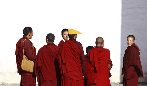 纪实-西藏-藏地人文-藏民-僧侣 图片素材
