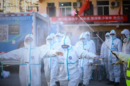 设计的力量-抓拍-疫情-纪实-保定蓝天救援队 图片素材