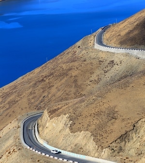 风光-旅行-西藏风光-公路-道路 图片素材
