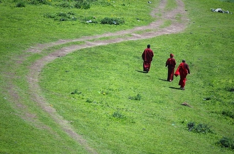 信仰-人文-抓拍-纪实-藏地风光 图片素材