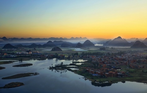 光影-纪实-旅行-风景-日出 图片素材