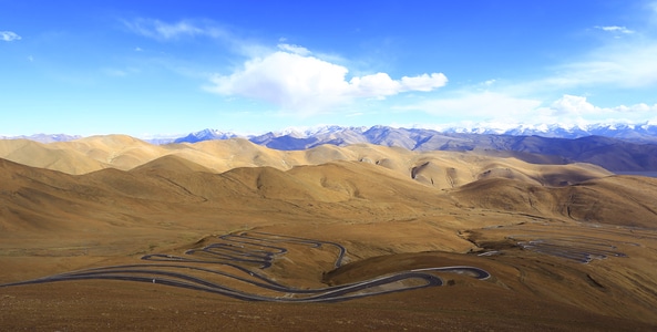 抓拍-纪实-风景-藏地风光-珠峰 图片素材