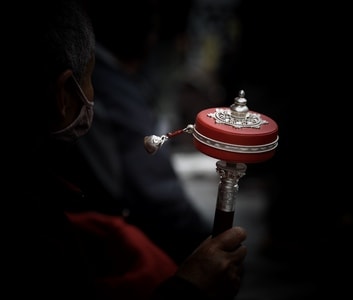 旅行-纪实-光影-黑白-转经筒 图片素材