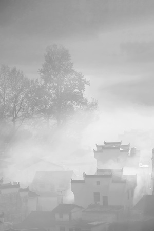 秋天-旅行-风景-风景-古建筑 图片素材