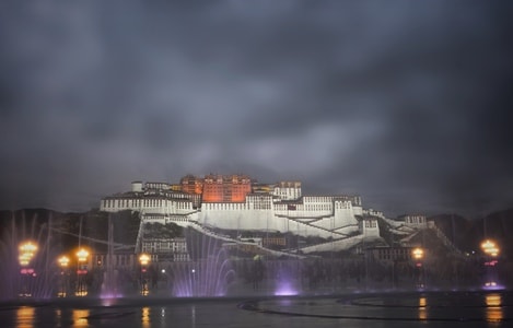 风光-布达拉宫-古建筑-风光-风景 图片素材
