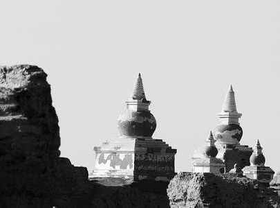 旅行-黑城-建筑-塔-佛塔 图片素材
