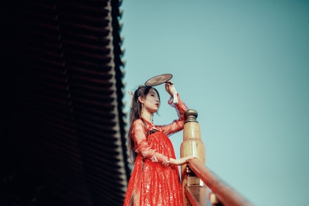 唐城-汉服-小姐姐-人像-女性 图片素材
