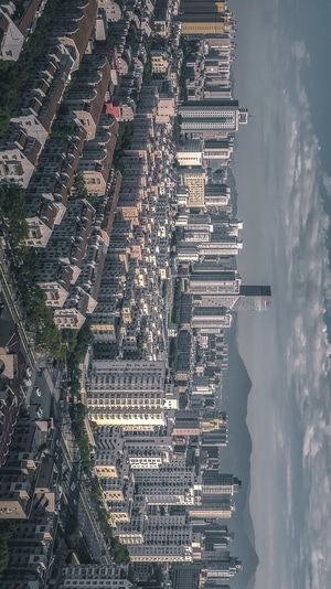 城市天际线-城市风光-温州航拍-风光-城市 图片素材