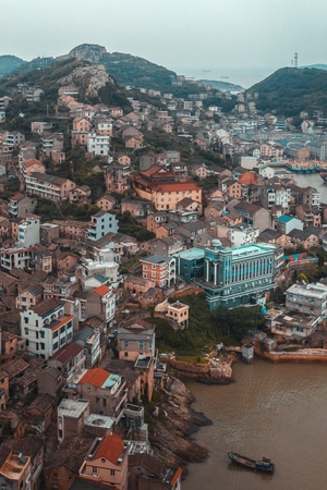 温岭石塘-渔村-中国五渔村-旅拍-建筑 图片素材