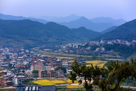我要上封面-福建-漳平-新桥-旅游 图片素材