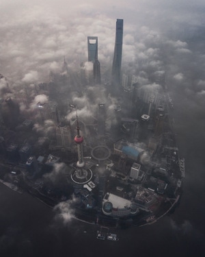 上海-航拍-夜景-城市探险-instagram 图片素材