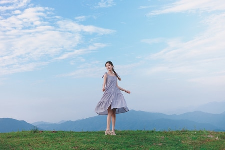 50mm-5d2-永诺85mm-70d-仰天湖 图片素材