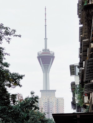 成都-建筑-摄影-手机摄影-标志性建筑 图片素材