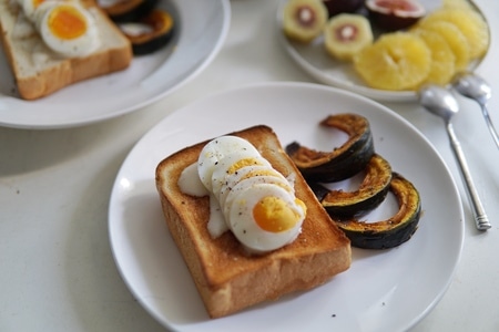 美食-面包-自制-早餐-小清新 图片素材