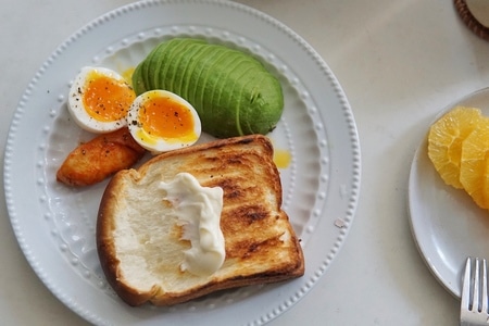 烘焙-面包-健康早餐-面包-美食 图片素材