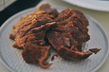 小清新-美食-秋天-卤肉-田园 图片素材